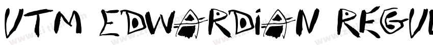 UTM Edwardian Regula字体转换
